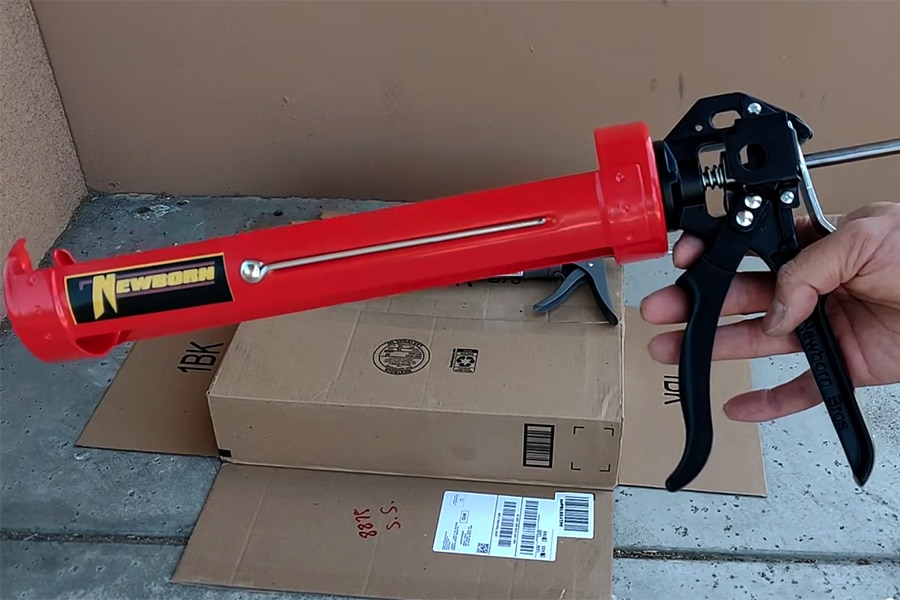 Newborn250 - classic caulking gun for homework